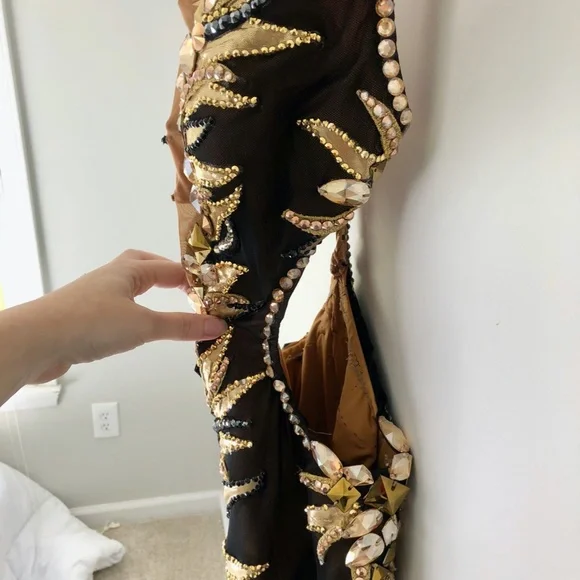 Ballroom Latin Rhythm Dance Dress - Picture 6 of 10